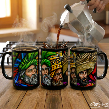 ¡TRES REYES DE ENERO! - Mug Coffee Cup 15oz