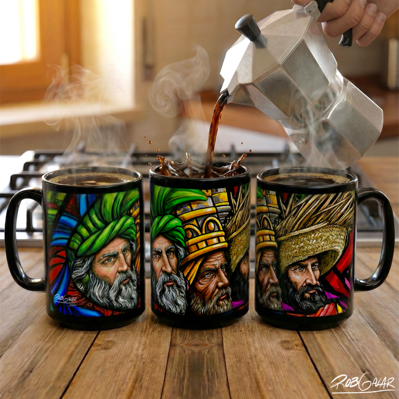 ¡TRES REYES DE ENERO! - Mug Coffee Cup 15oz