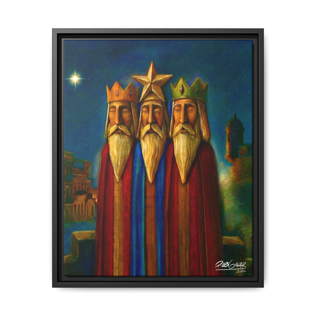 ¡REYES EN EL MORRO! - Completa tu orden en 3 PASOS / LLÉVATE una OBRA DE ARTE (Matte) en PRINT CANVAS, ENMARCADA, ÚNICA, con un ARTE MUY LIMITADO creado por un artista puertorriqueño.