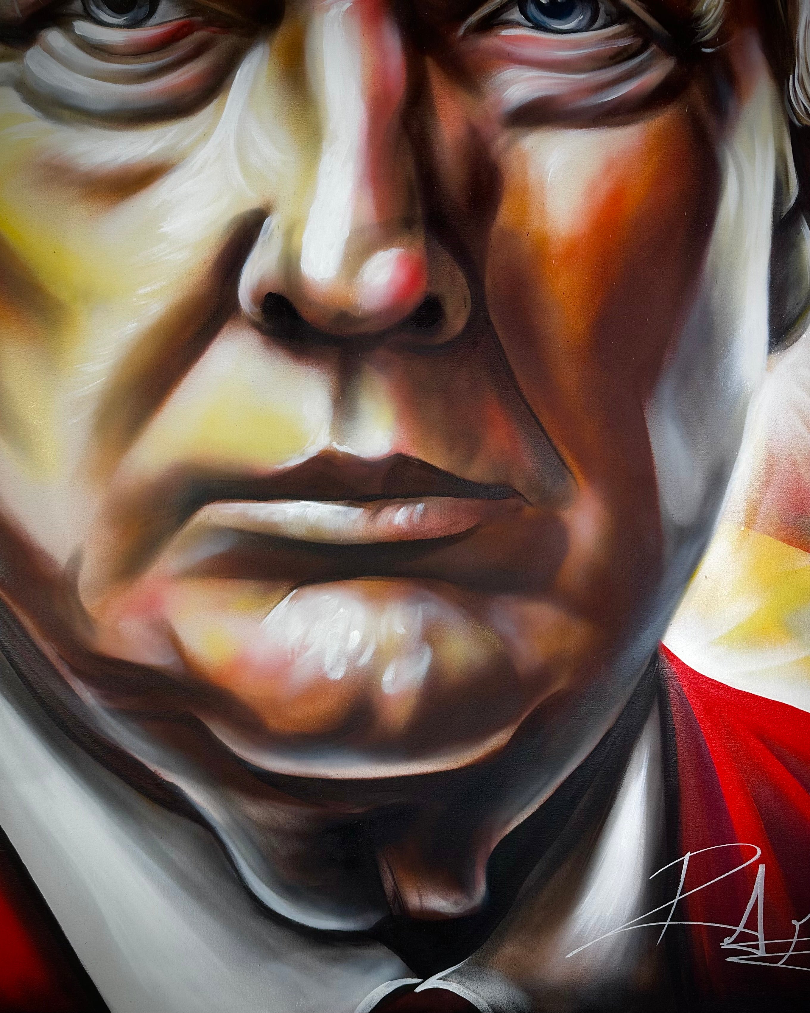 THE PRESIDENT OF THE WORLD (ORIGINAL PAINTING)
