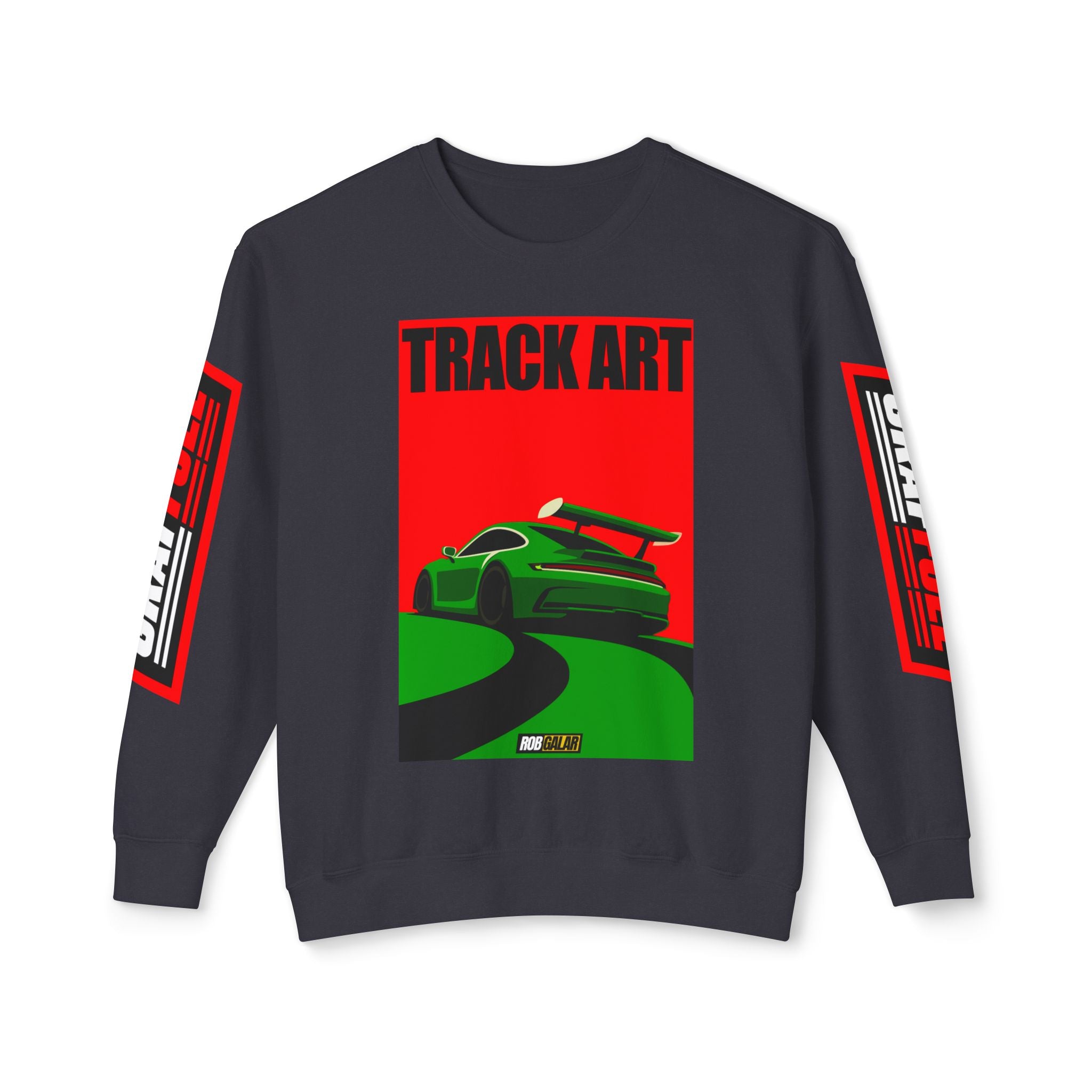 VERDE CORSA Crewneck Sweatshirt (Black)
