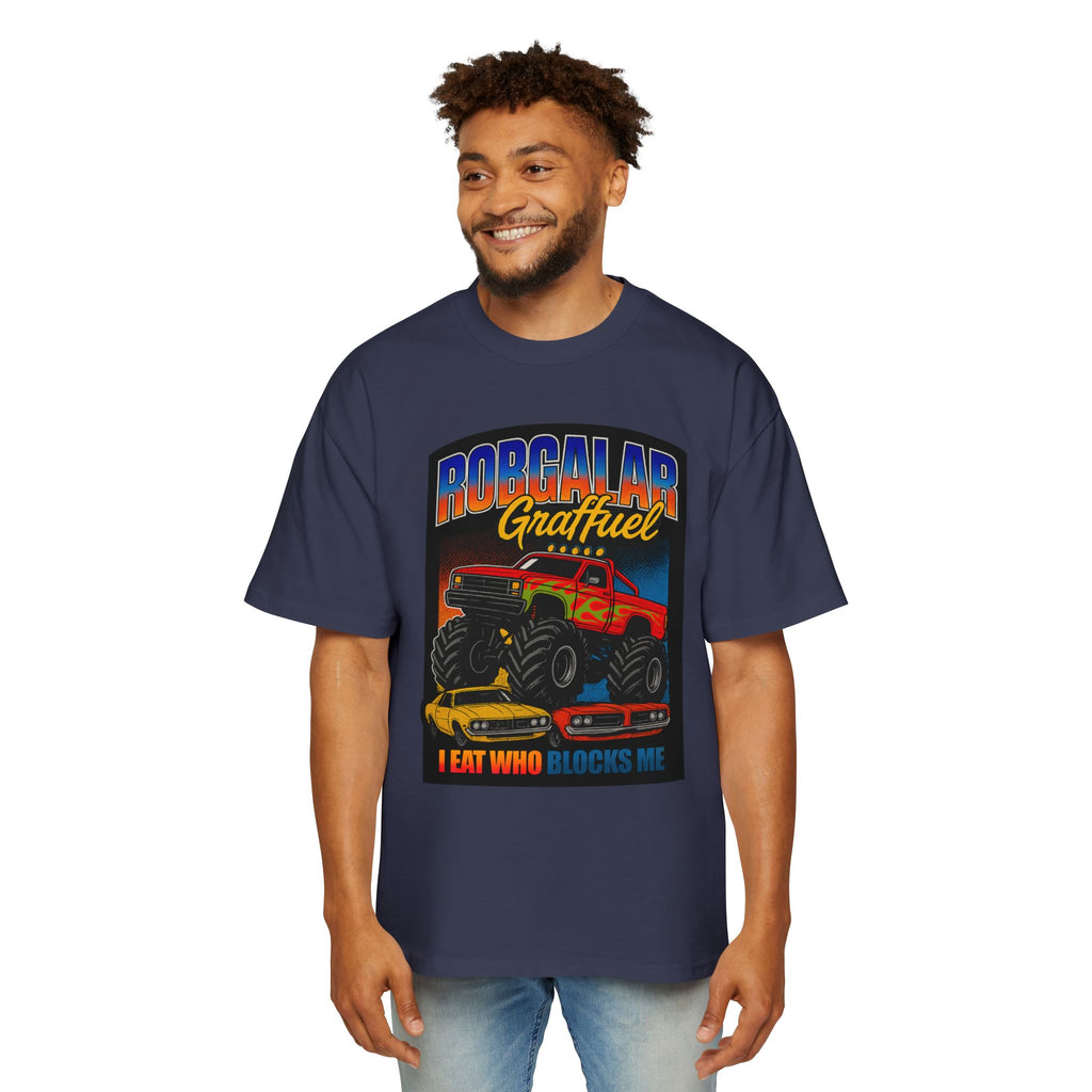 I EAT WHO BLOCKS ME Oversized Tee