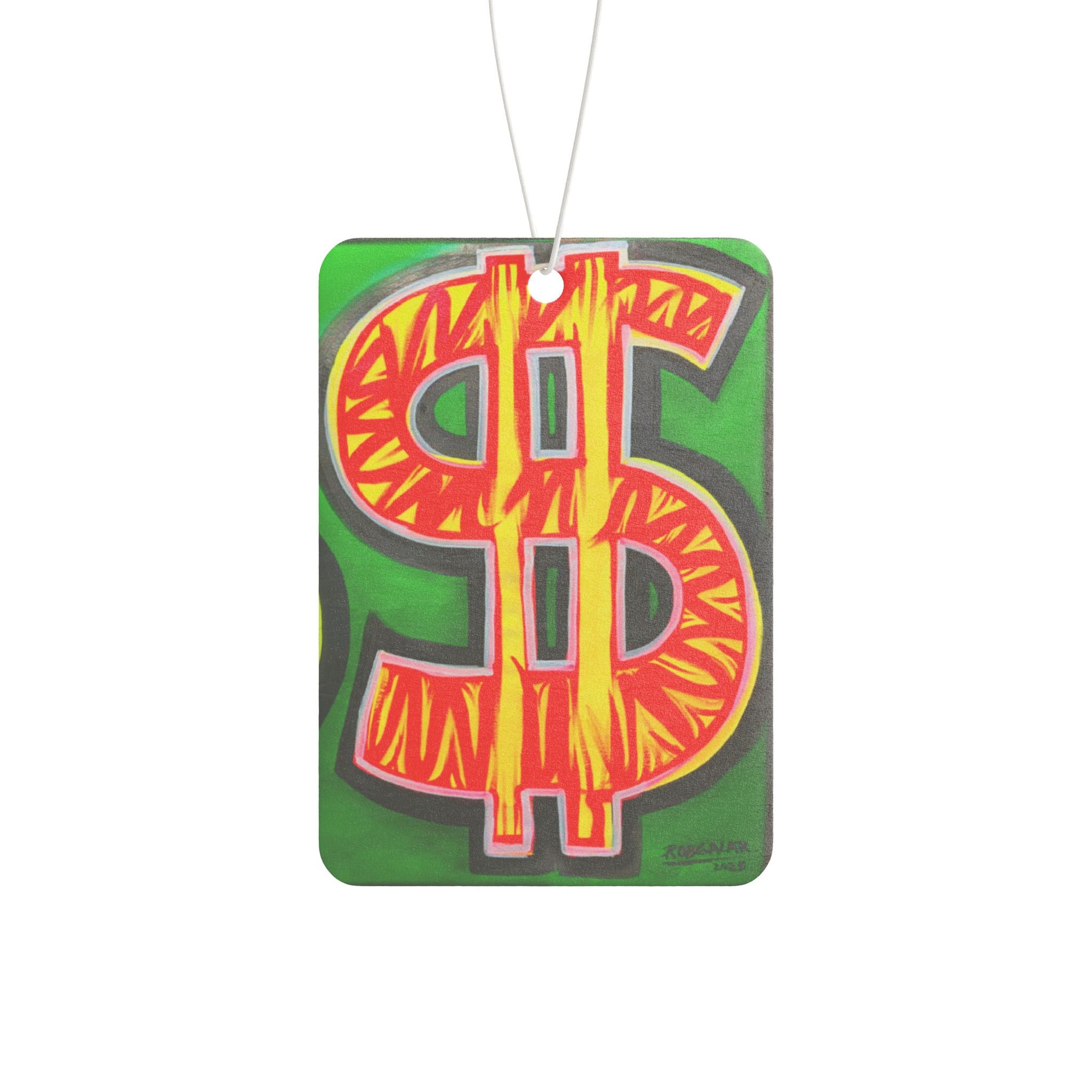 RICH VS POOR Car Air Freshener