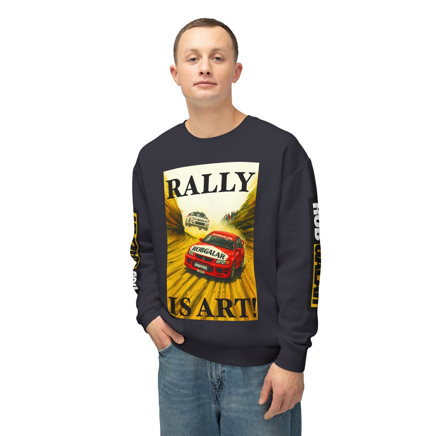 RALLY IS ART! Crewneck Sweatshirt