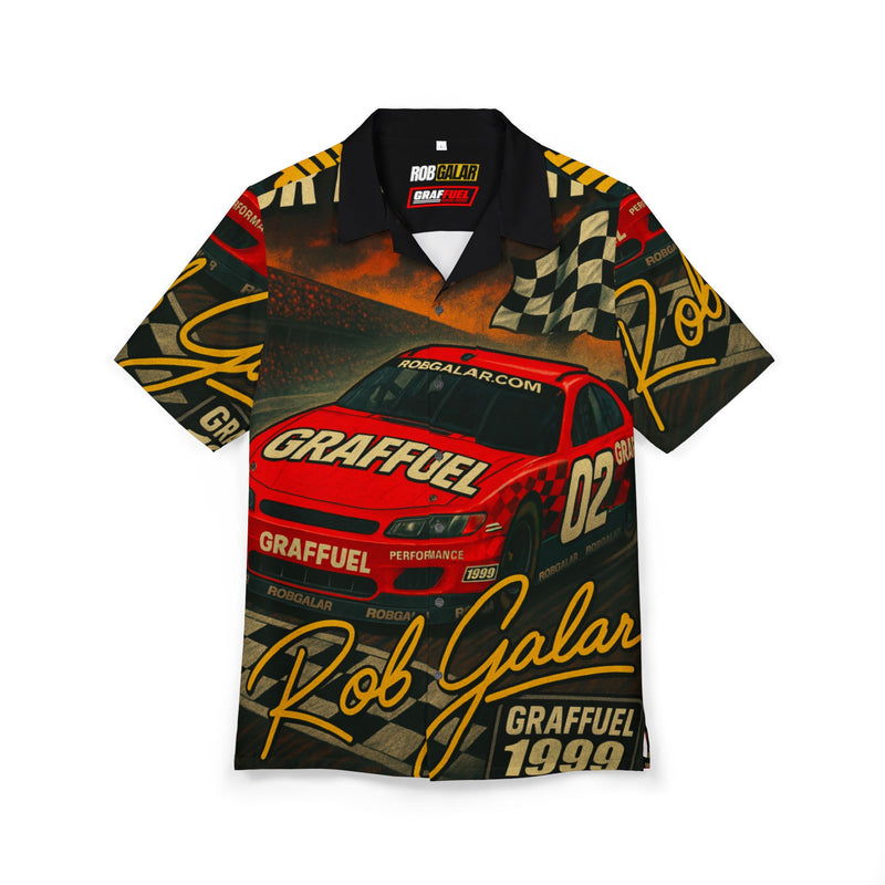 NEVER STOP! Button-Down Shirt