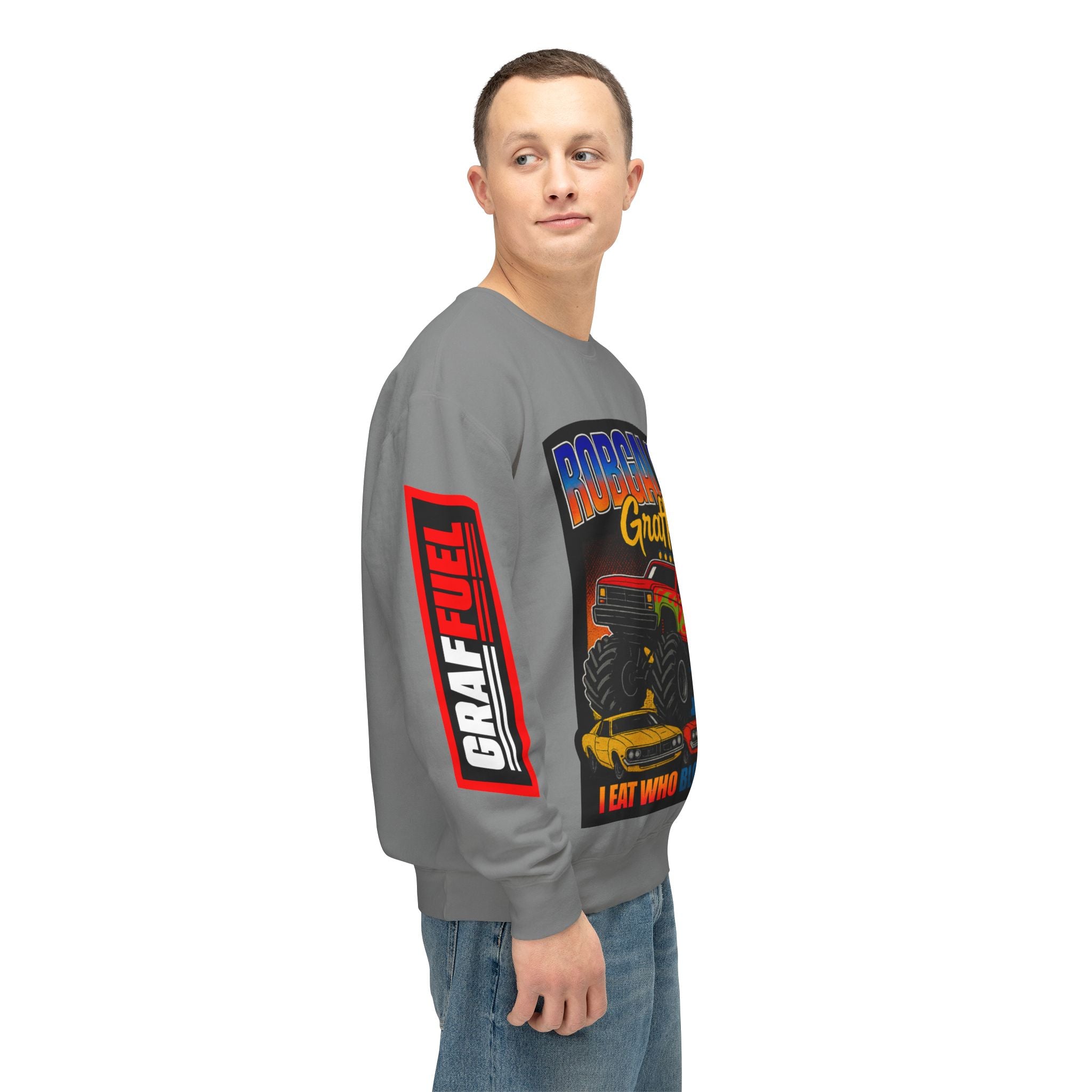 I EAT WHO BLOCKS ME Creneck Sweatshirt
