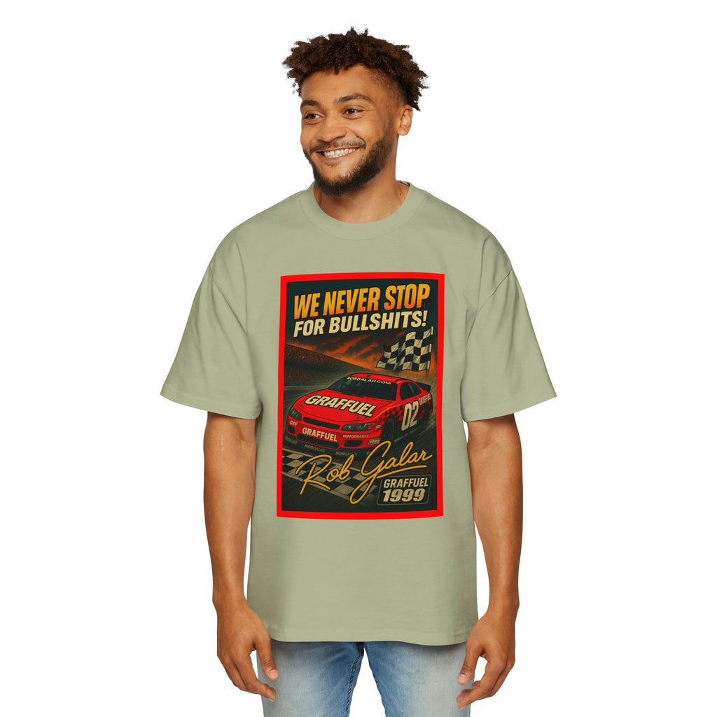 NEVER STOP! Oversized Tee