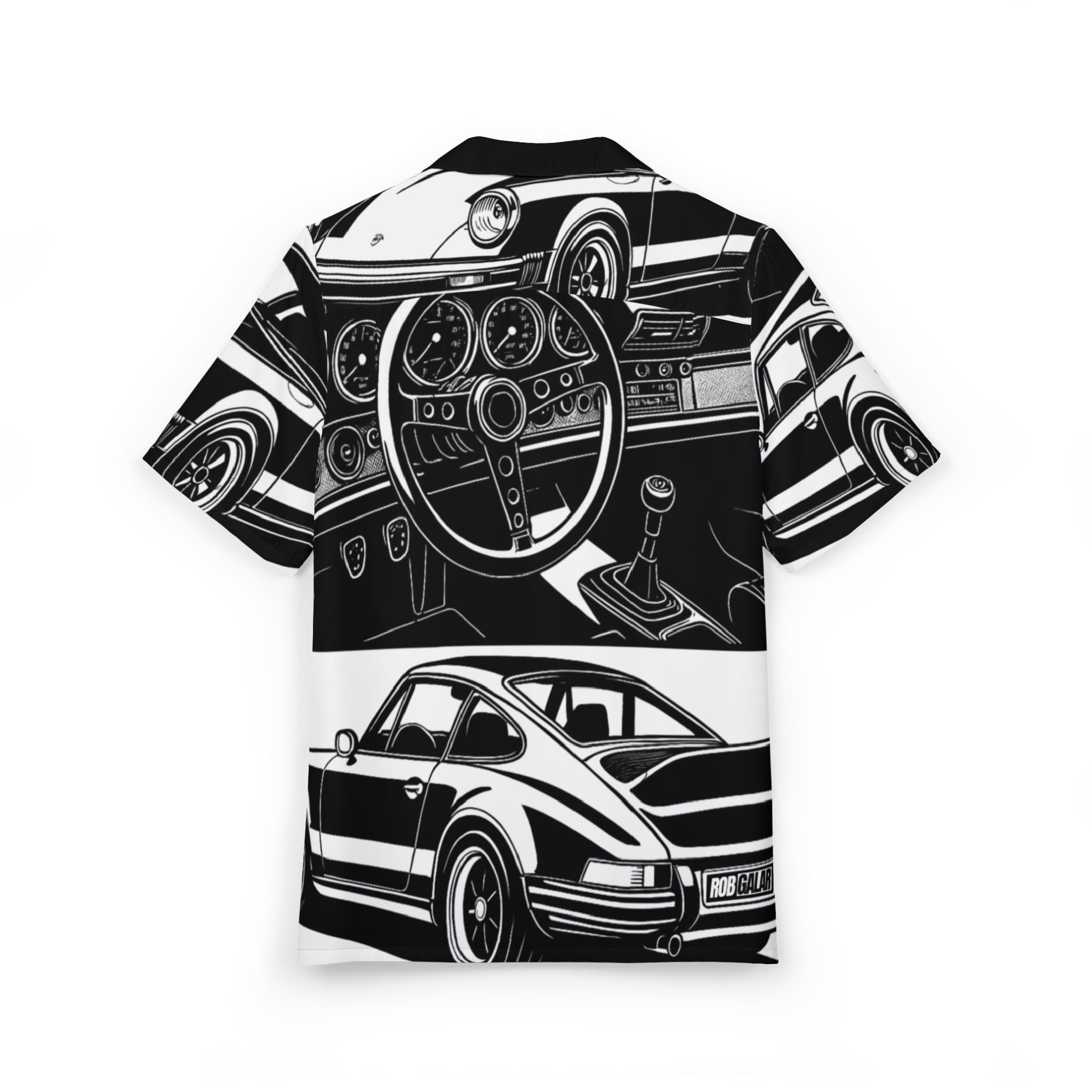 CLASSIC NOIR Button-Down Shirt
