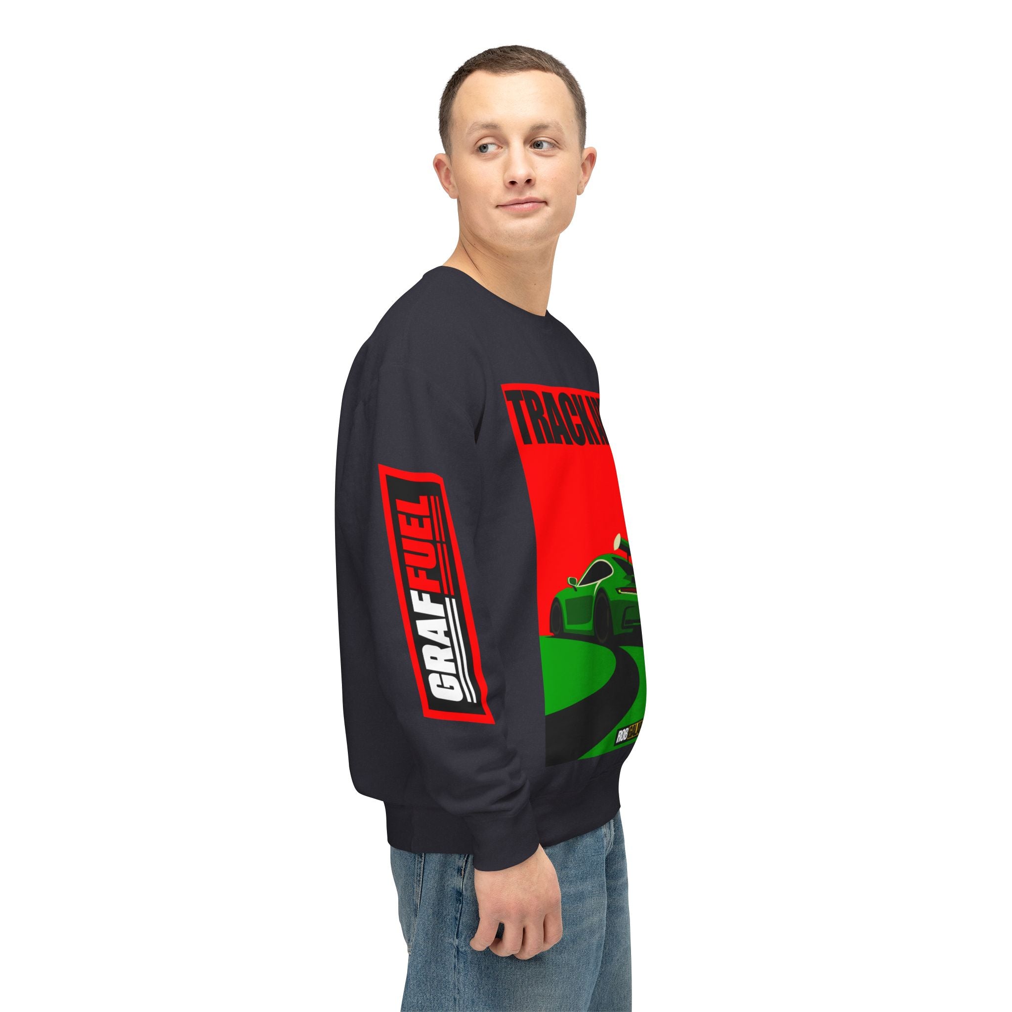 VERDE CORSA Crewneck Sweatshirt (Black)