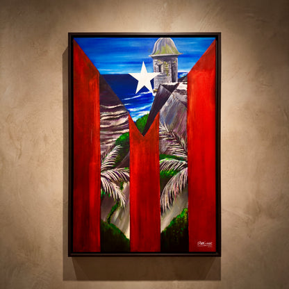 COMPRA AHORA | la obra de Edición Limitada: "LA GARITA DEL MORRO" - ¿Que te llevas? ARTE PREMIUM, en canvas de ALTA CALIDAD, ENMARCADA con ENVÍO GRATIS a tu puerta. ¡LISTA PARA TU ELE