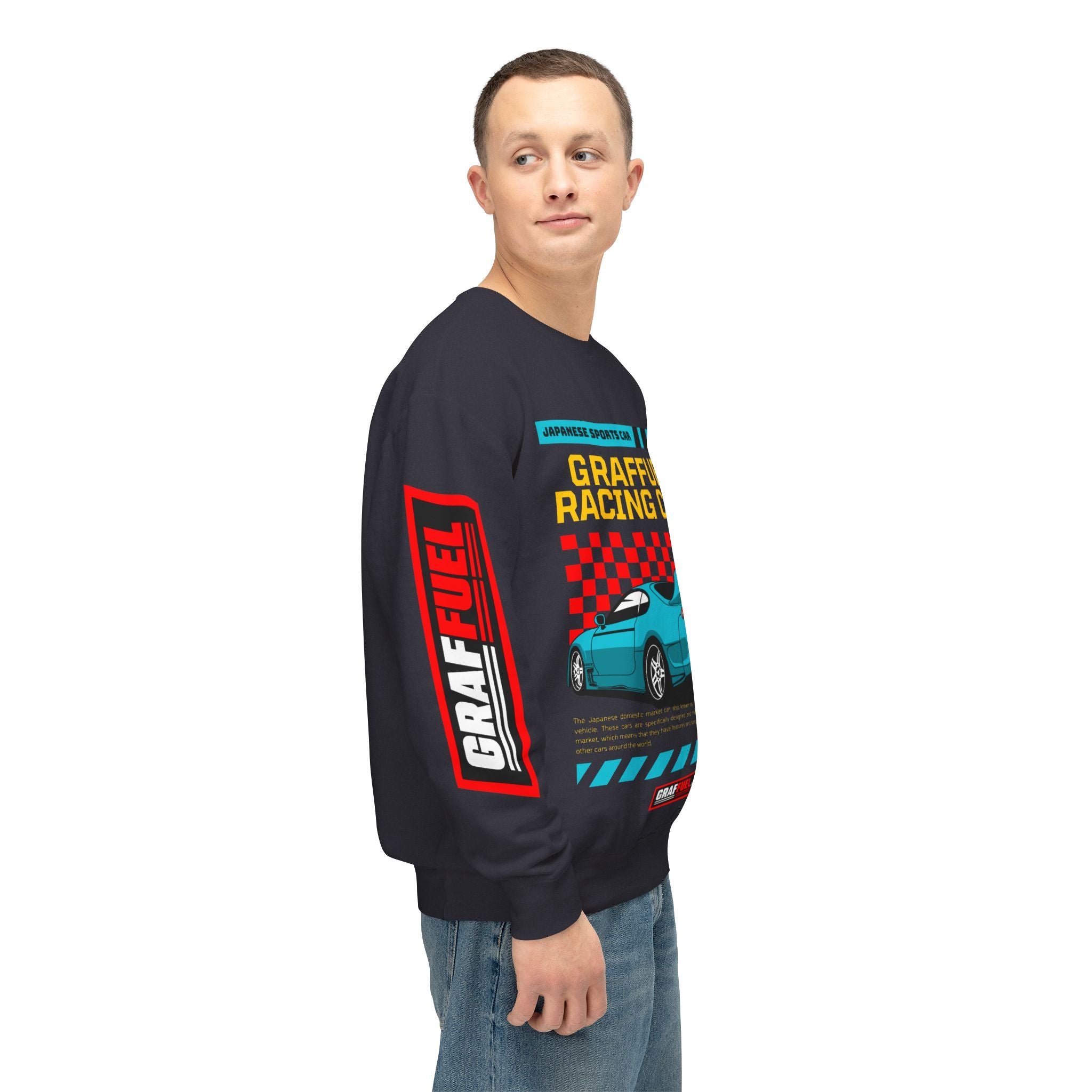GRAFFUEL RACING CLUB Crewneck Sweatshirt (Black)