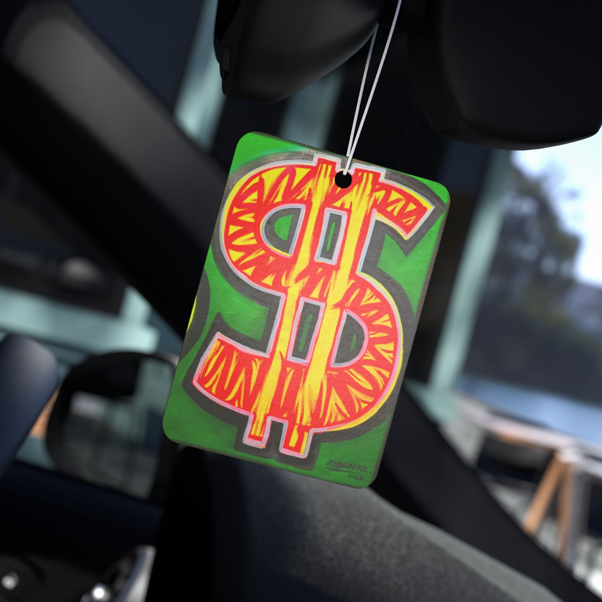 RICH VS POOR Car Air Freshener