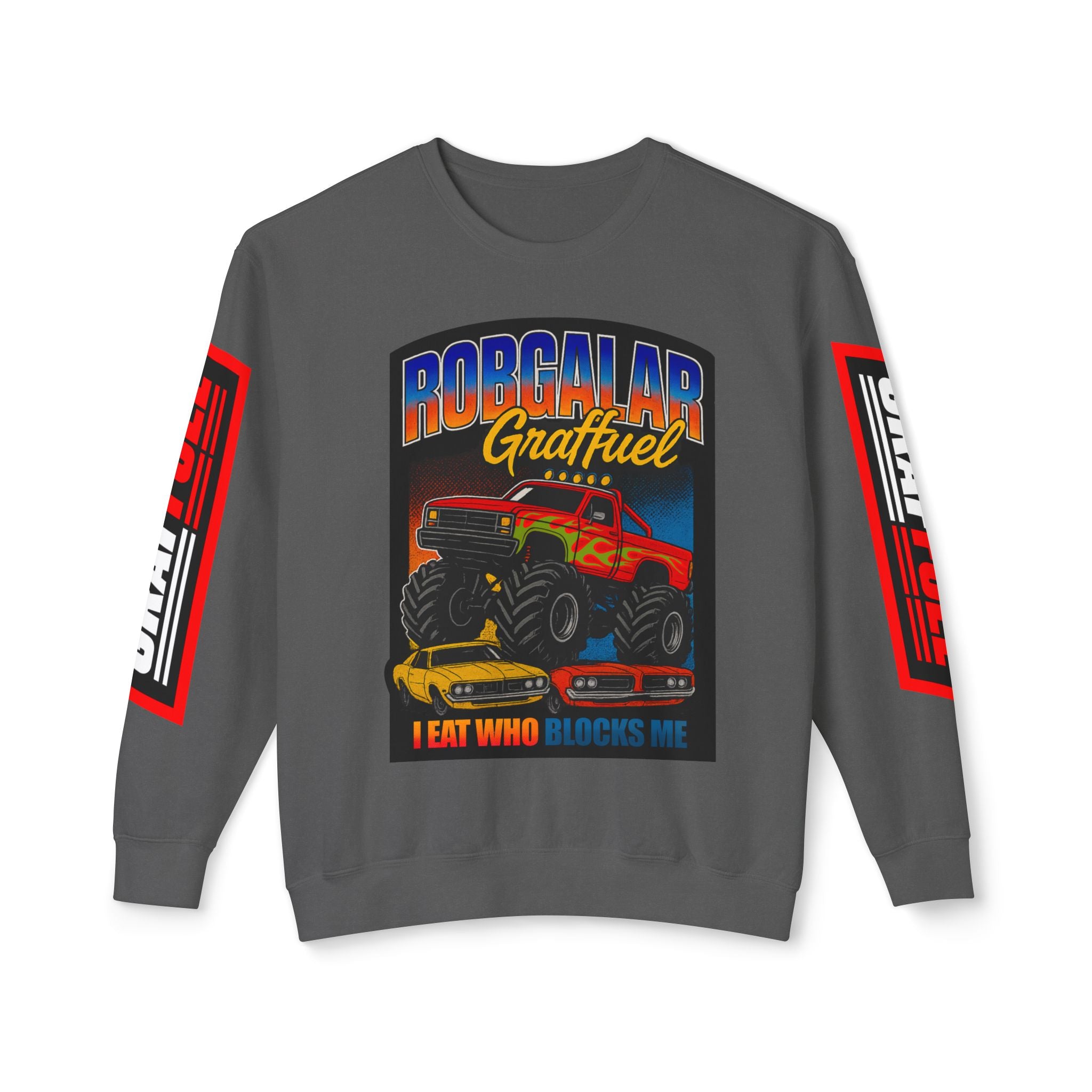 I EAT WHO BLOCKS ME Creneck Sweatshirt