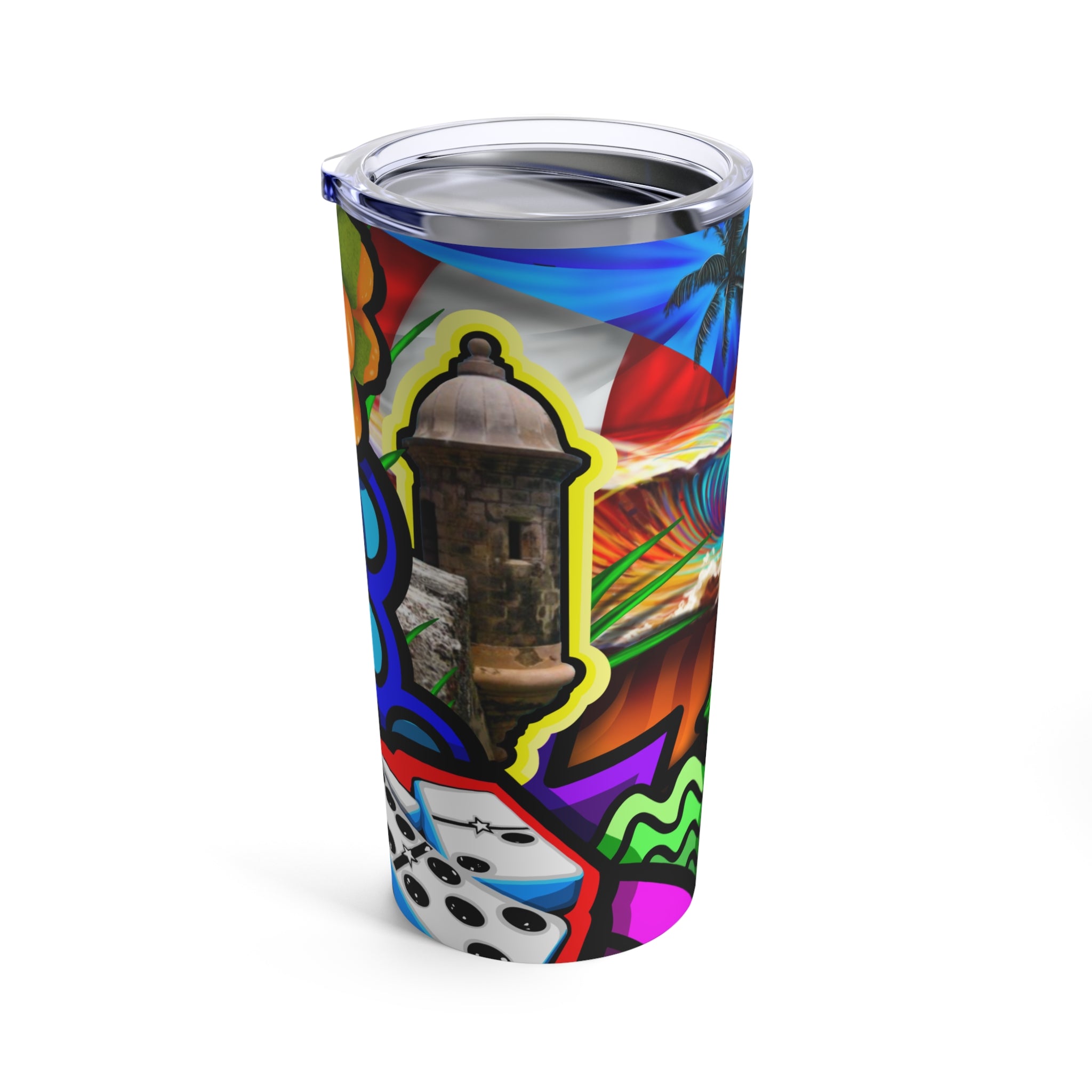 ATARDECER BORINCANO Tumbler 20oz