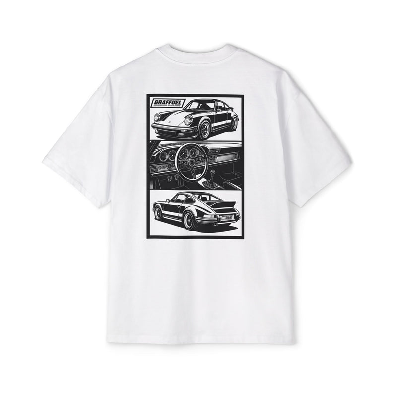 CLASSIC NOIR Oversized Tee (White)