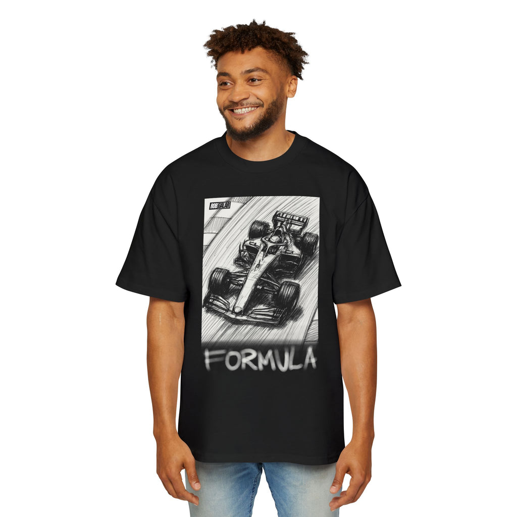 SECRET FORMULA Oversized Tee (Black)