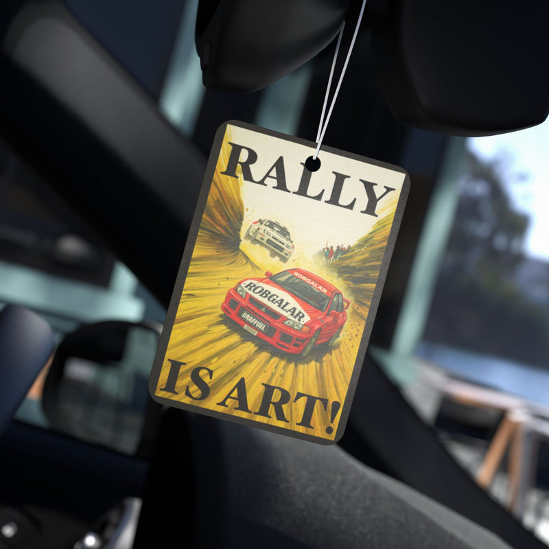 RALLY IS ART! Car Air Freshener