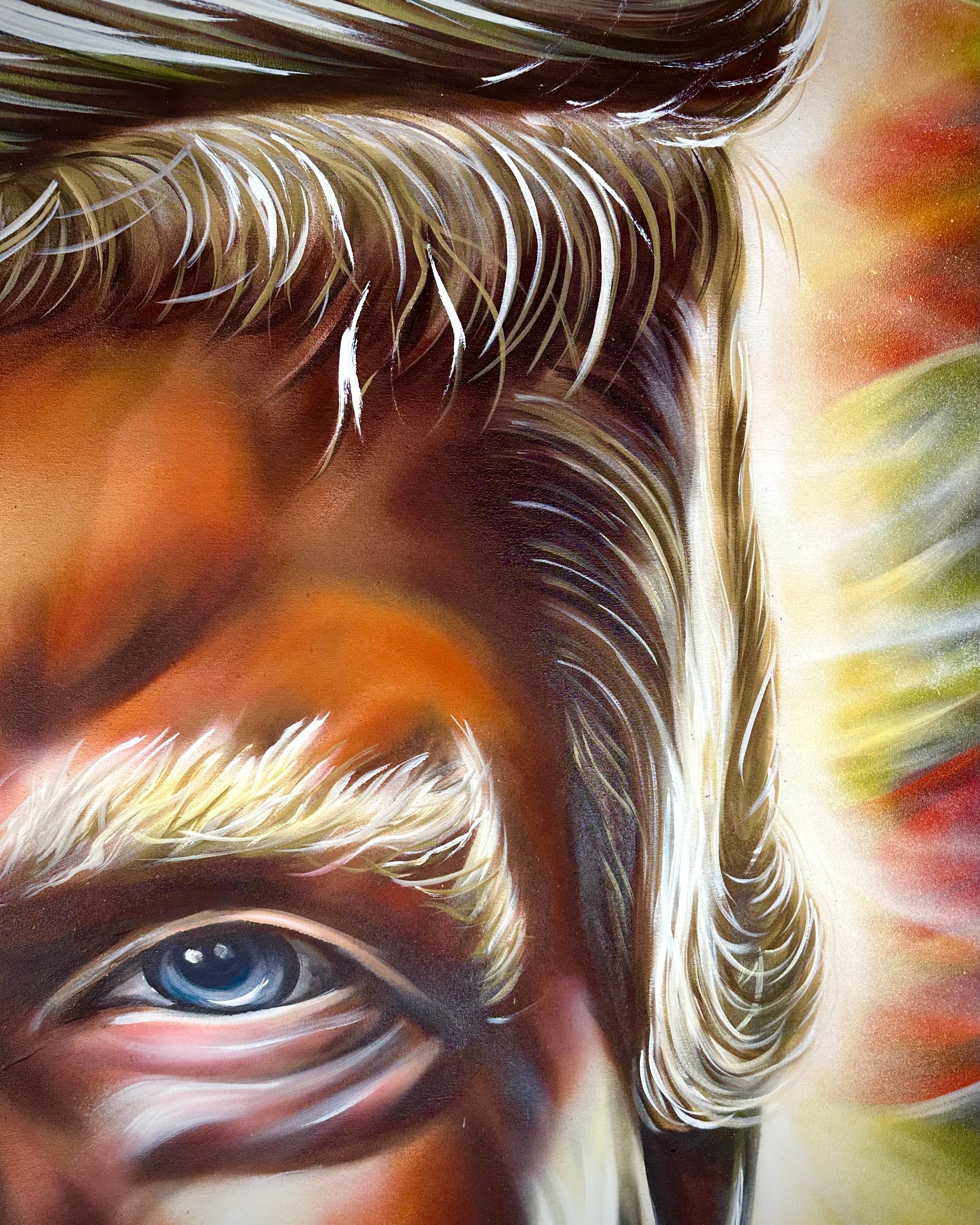 THE PRESIDENT OF THE WORLD (ORIGINAL PAINTING)