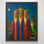 ¡REYES EN EL MORRO! - Completa tu orden en 3 PASOS / LLÉVATE una OBRA DE ARTE (Matte) en PRINT CANVAS, ENMARCADA, ÚNICA, con un ARTE MUY LIMITADO creado por un artista puertorriqueño.