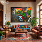 MARIANA Y NUESTRA HISTORIA - Completa tu orden en 3 PASOS / LLÉVATE una OBRA DE ARTE (Matte) en PRINT CANVAS, ENMARCADA. ARTE MUY LIMITADO creado por artista puertorriqueño. ¡LISTA Y PERFECTA para coleccionar!