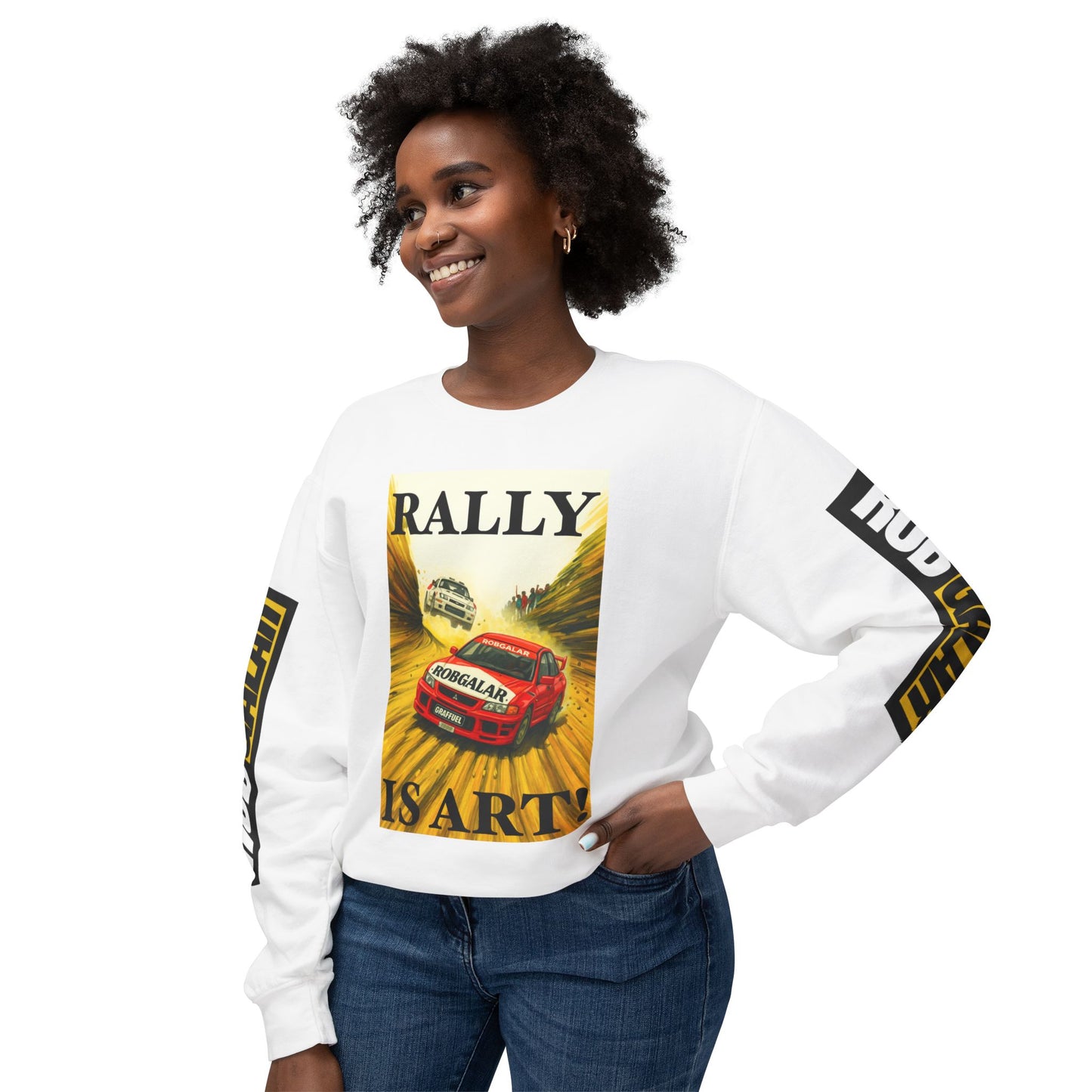 RALLY IS ART! Crewneck Sweatshirt