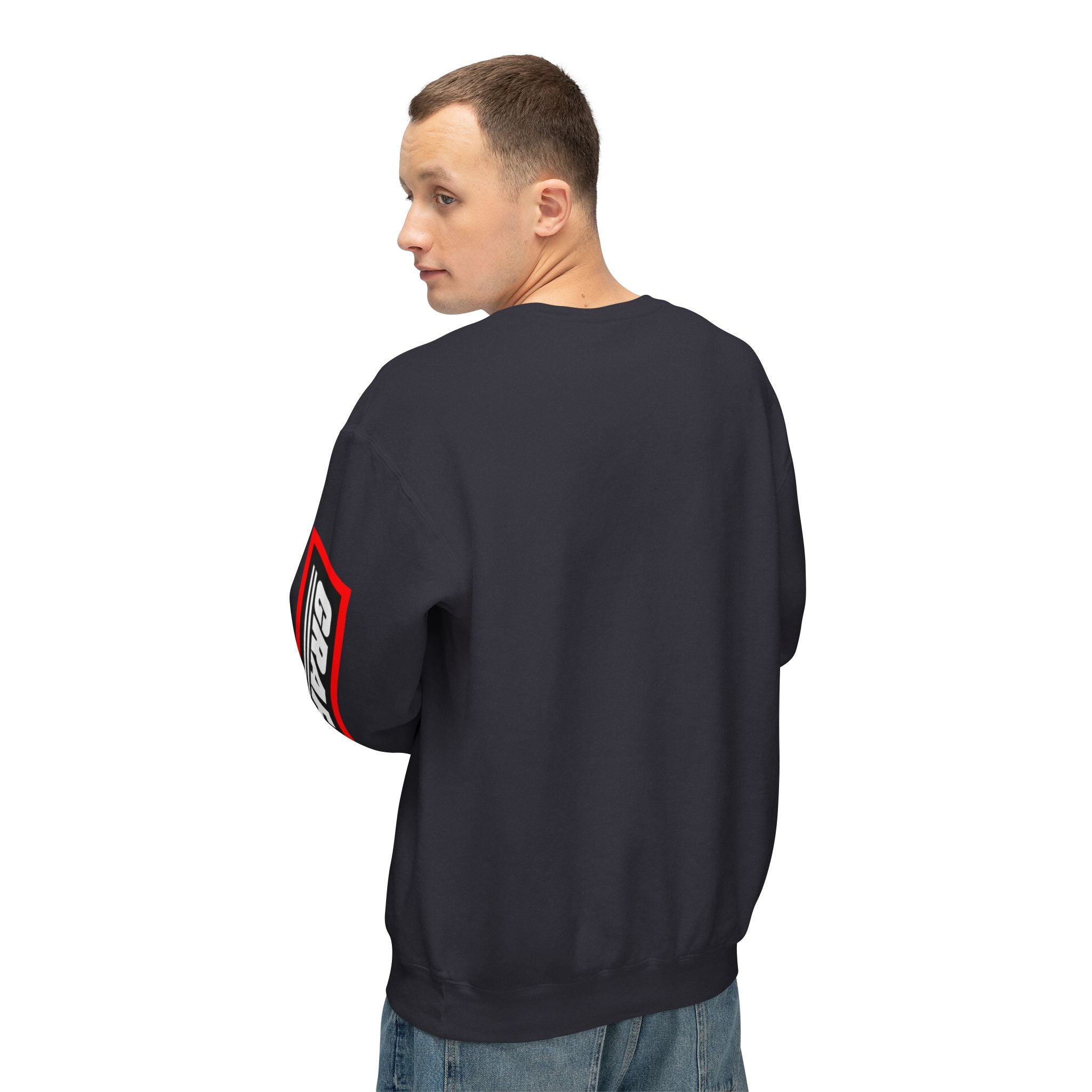 VERDE CORSA Crewneck Sweatshirt (Black)