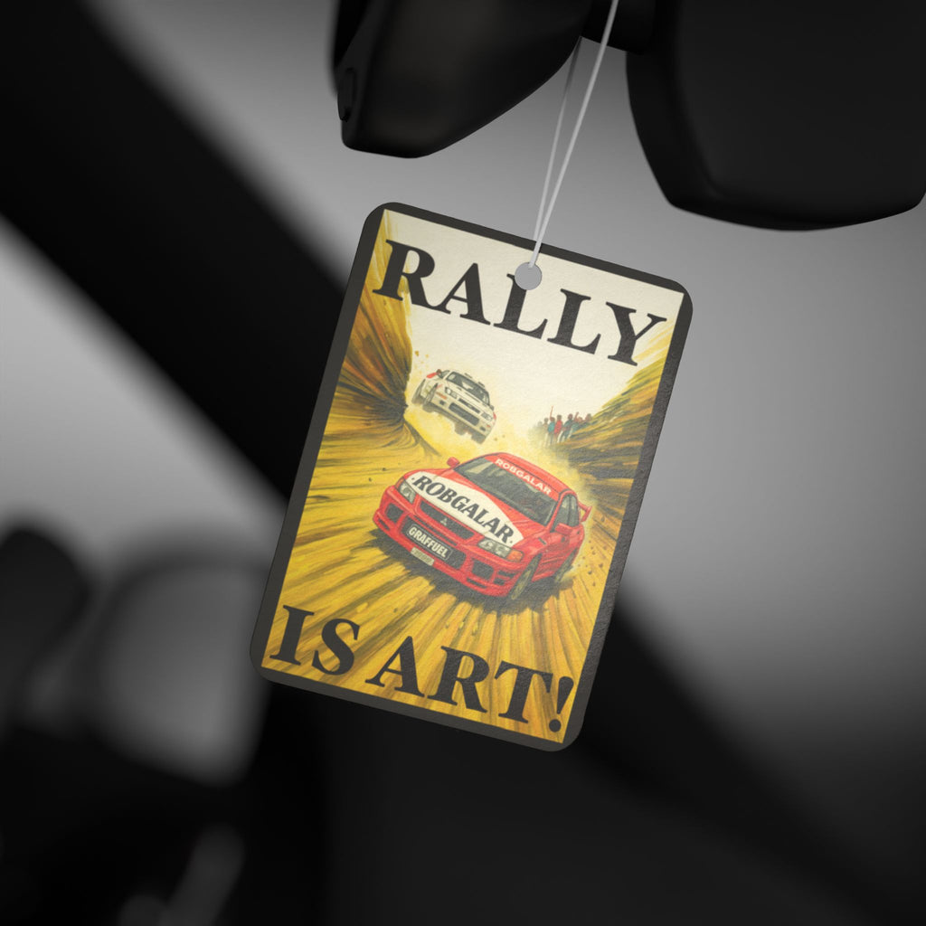 RALLY IS ART! Car Air Freshener