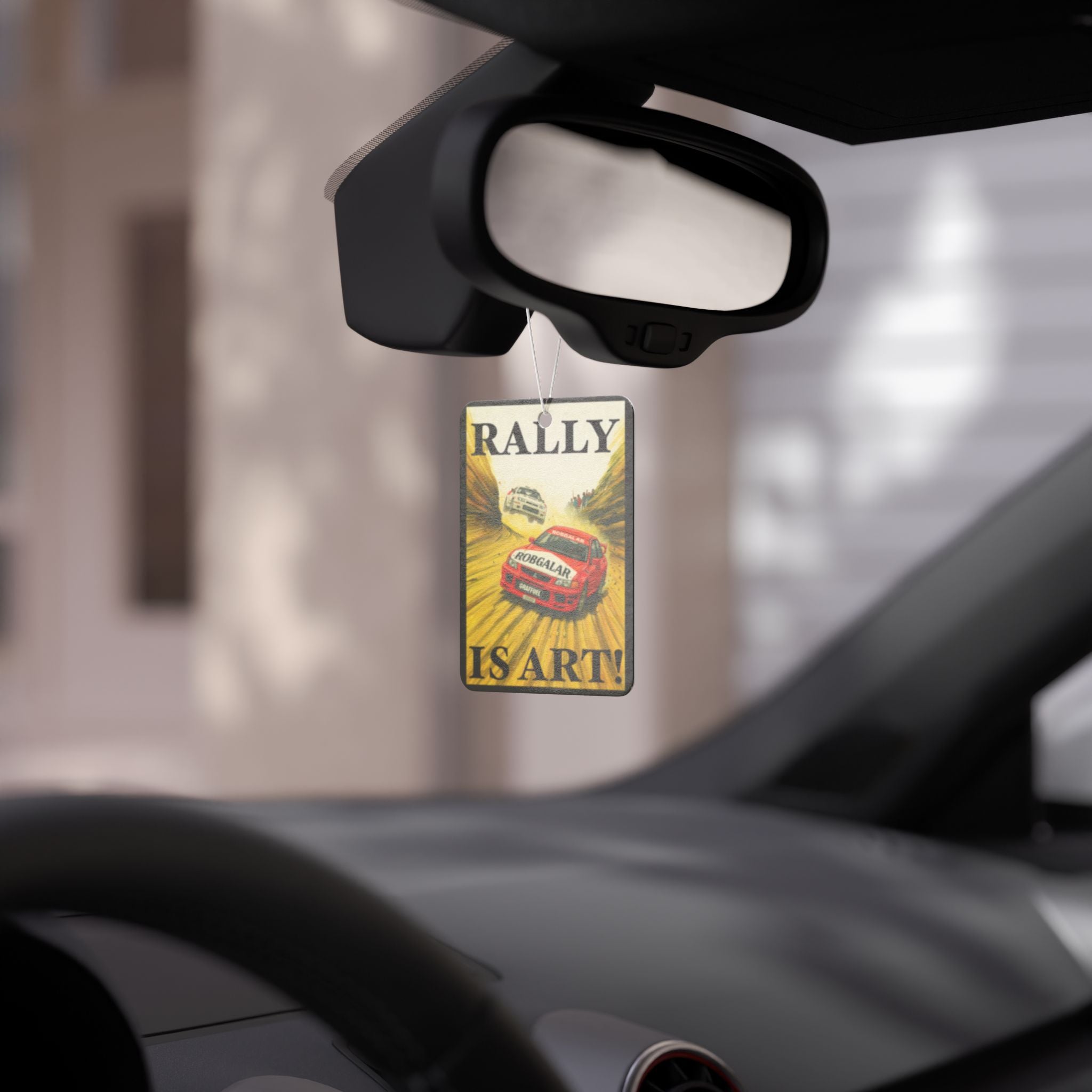 RALLY IS ART! Car Air Freshener