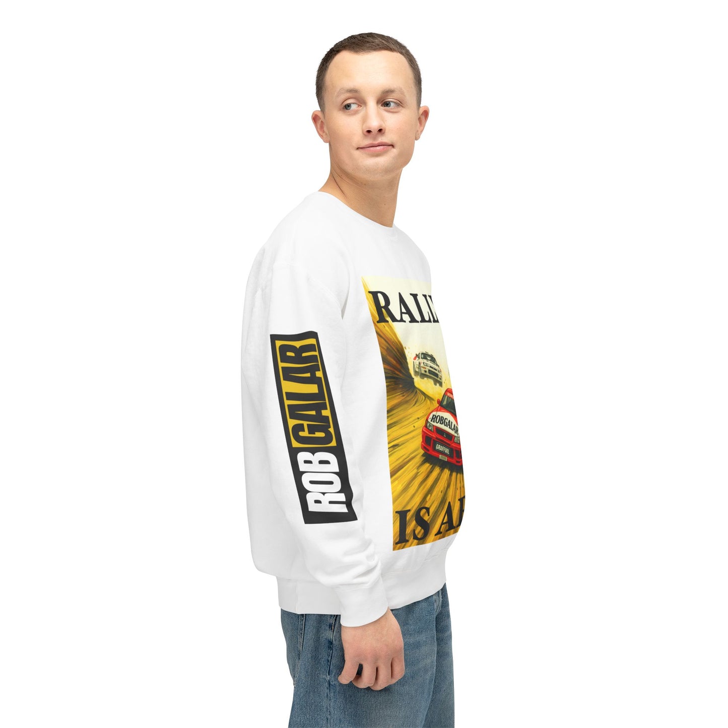 RALLY IS ART! Crewneck Sweatshirt