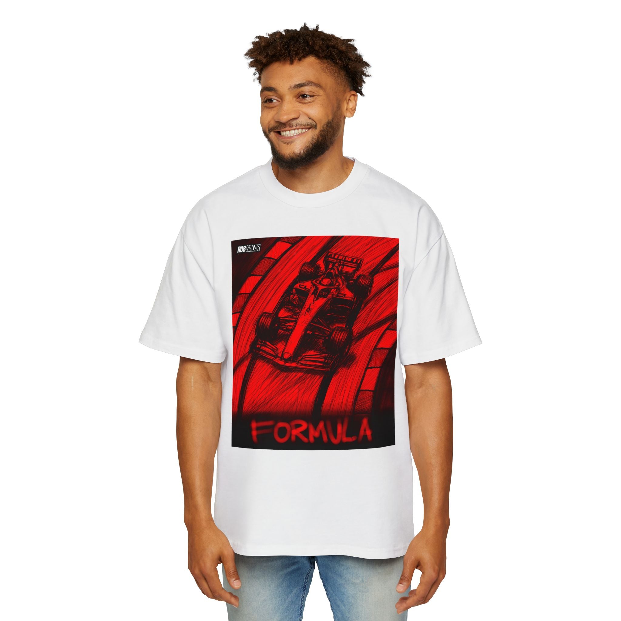RED FORMULA Oversized Tee