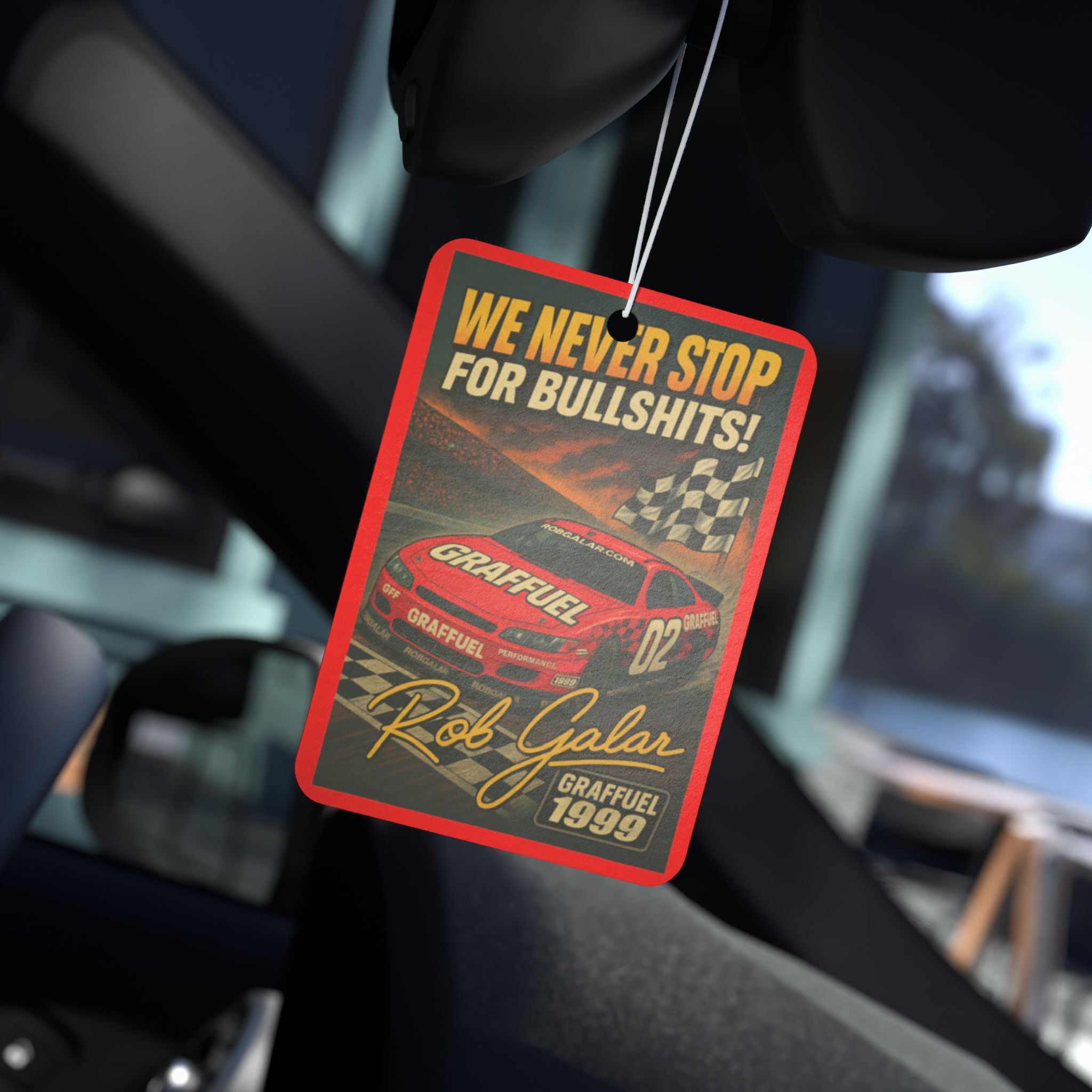 NEVER STOP! Car Air Freshener