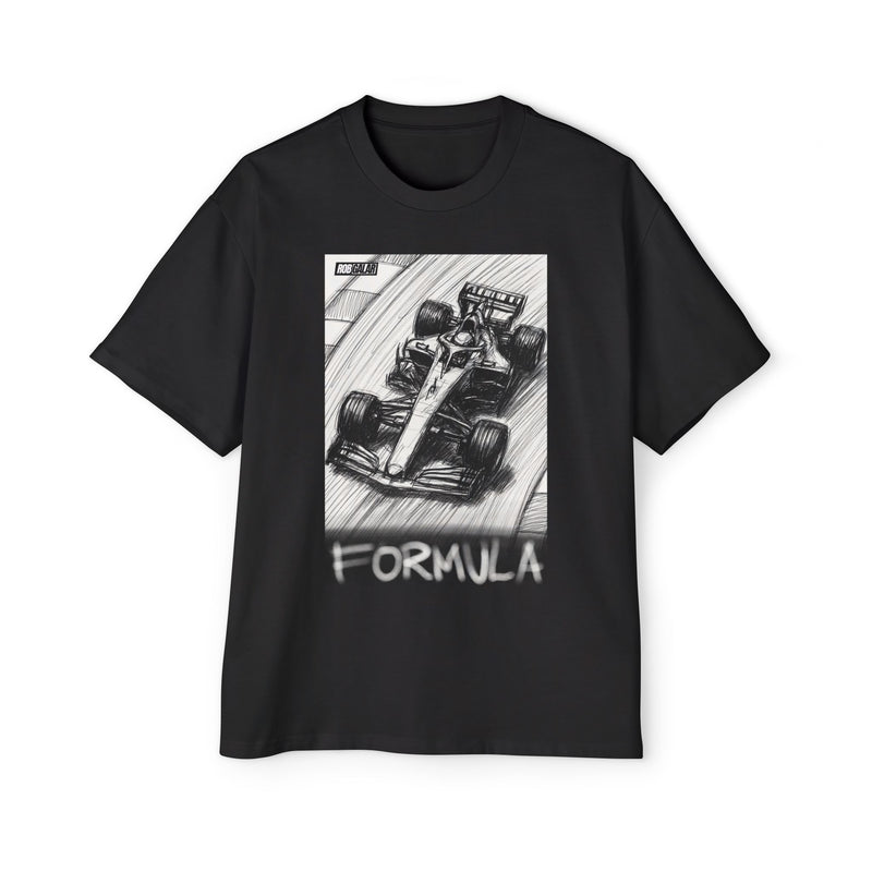 SECRET FORMULA Oversized Tee (Black)