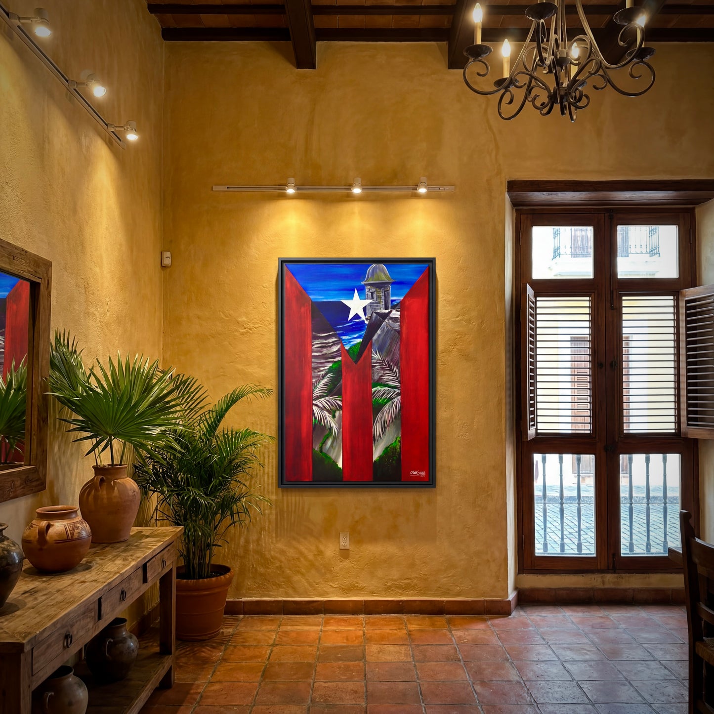 COMPRA AHORA | la obra de Edición Limitada: "LA GARITA DEL MORRO" - ¿Que te llevas? ARTE PREMIUM, en canvas de ALTA CALIDAD, ENMARCADA con ENVÍO GRATIS a tu puerta. ¡LISTA PARA TU ELE