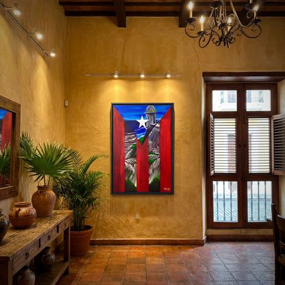 COMPRA AHORA | la obra de Edición Limitada: "LA GARITA DEL MORRO" - ¿Que te llevas? ARTE PREMIUM, en canvas de ALTA CALIDAD, ENMARCADA con ENVÍO GRATIS a tu puerta. ¡LISTA PARA TU ELE