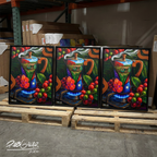 CAFÉ RICO! - Completa tu orden en 3 PASOS / LLÉVATE una OBRA DE ARTE (Matte) en PRINT CANVAS, ENMARCADA y ÚNICA en su especie. ARTE MUY LIMITADO creado por artista puertorriqueño. ¡LISTA Y PERFECTA para coleccionar!