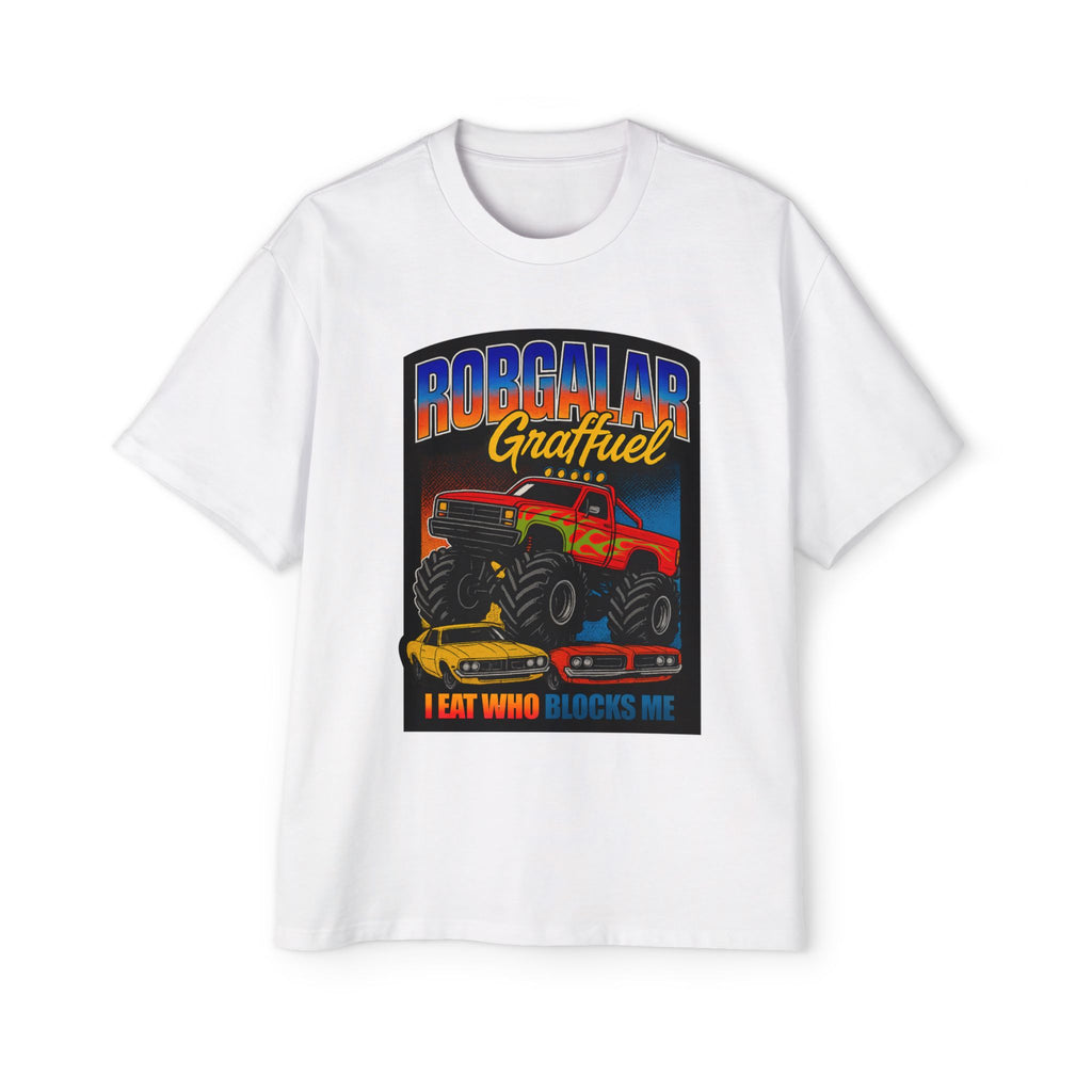 I EAT WHO BLOCKS ME Oversized Tee