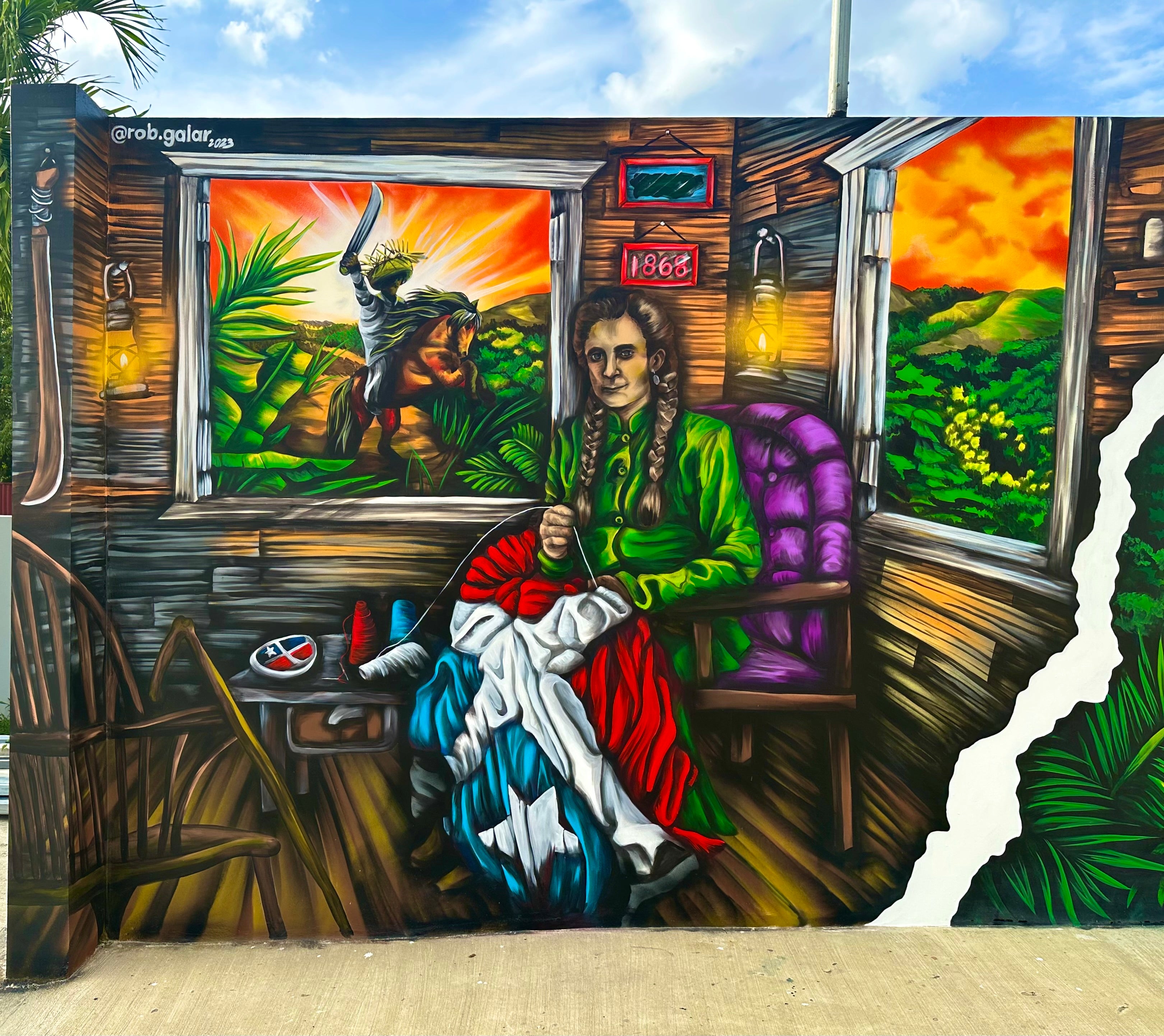 “MARIANA Y NUESTRA HISTORIA” Art Print