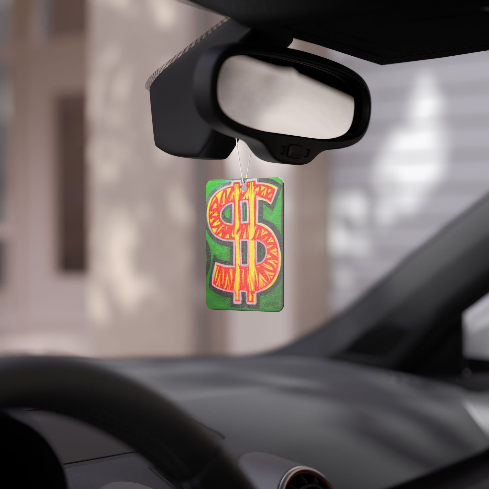 RICH VS POOR Car Air Freshener