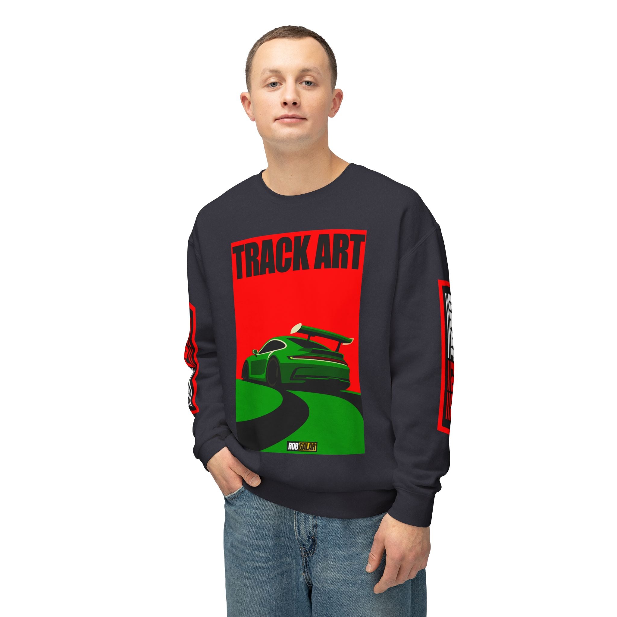 VERDE CORSA Crewneck Sweatshirt (Black)