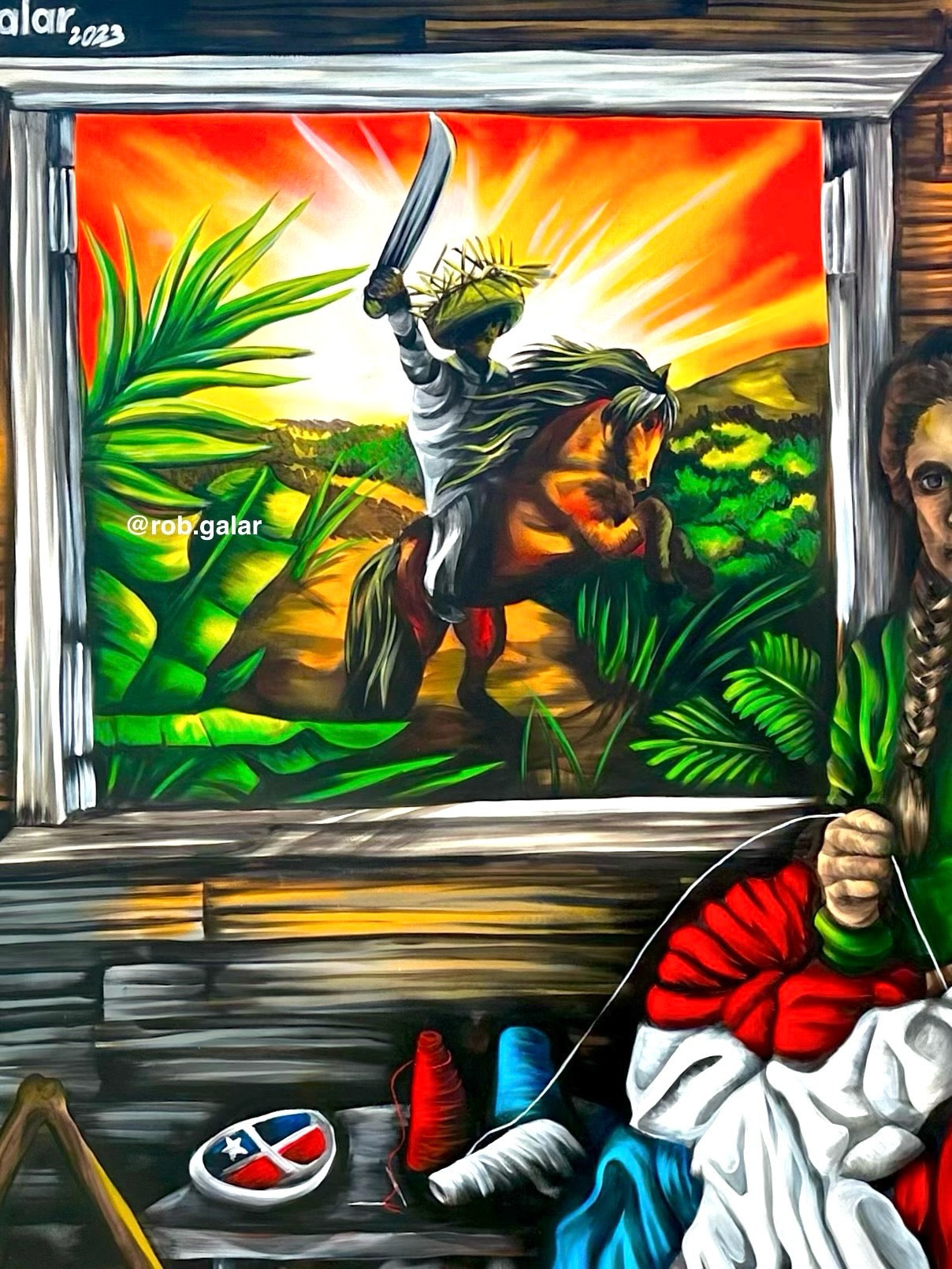 “MARIANA Y NUESTRA HISTORIA” Art Print