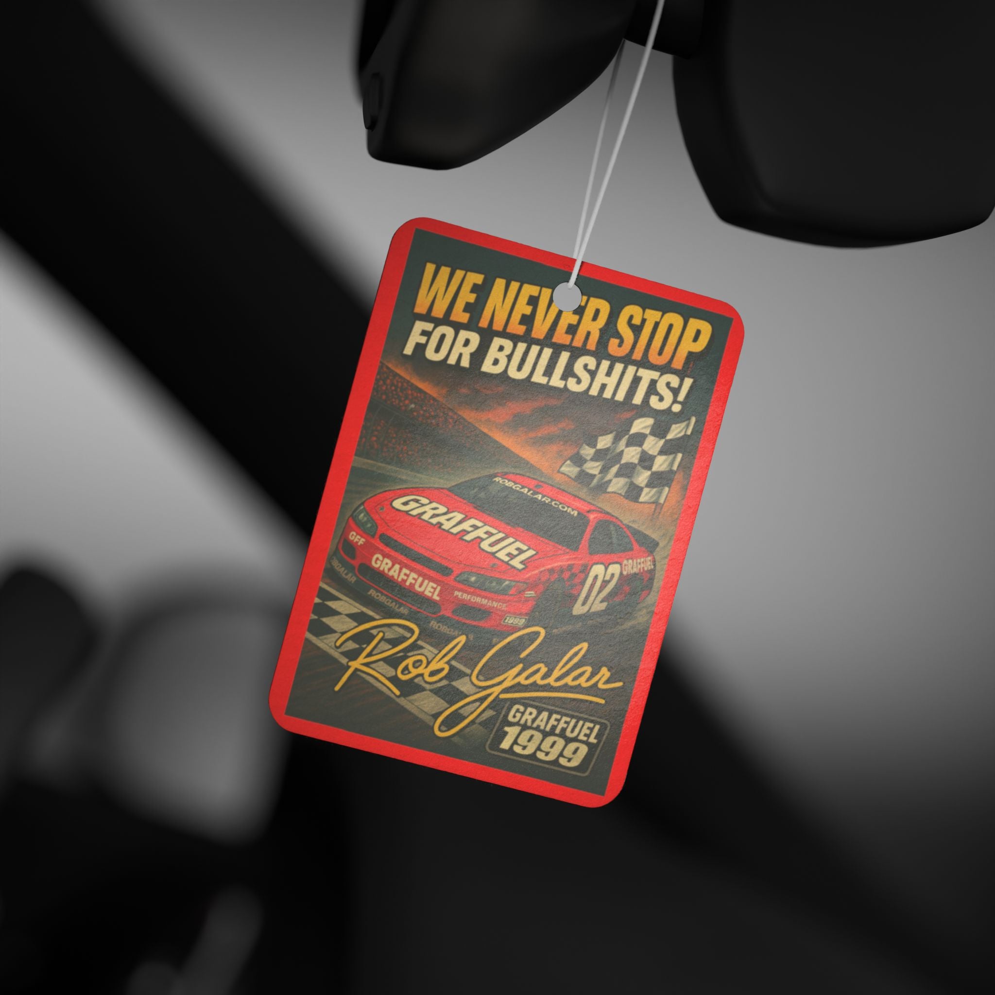 NEVER STOP! Car Air Freshener