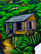 “Jíbarito en la Casita del Campo” Art Print