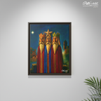 ¡REYES EN EL MORRO! - Completa tu orden en 3 PASOS / LLÉVATE una OBRA DE ARTE (Matte) en PRINT CANVAS, ENMARCADA, ÚNICA, con un ARTE MUY LIMITADO creado por un artista puertorriqueño.