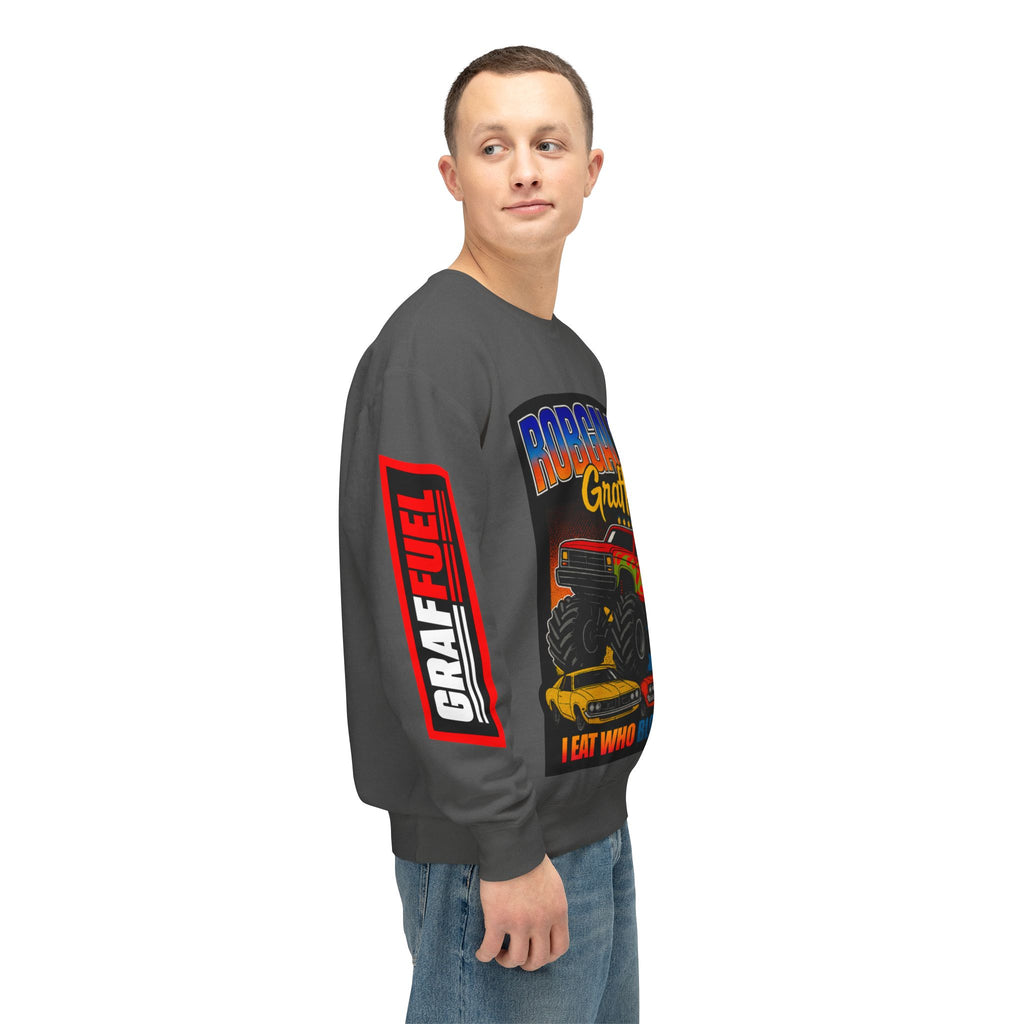 I EAT WHO BLOCKS ME Creneck Sweatshirt
