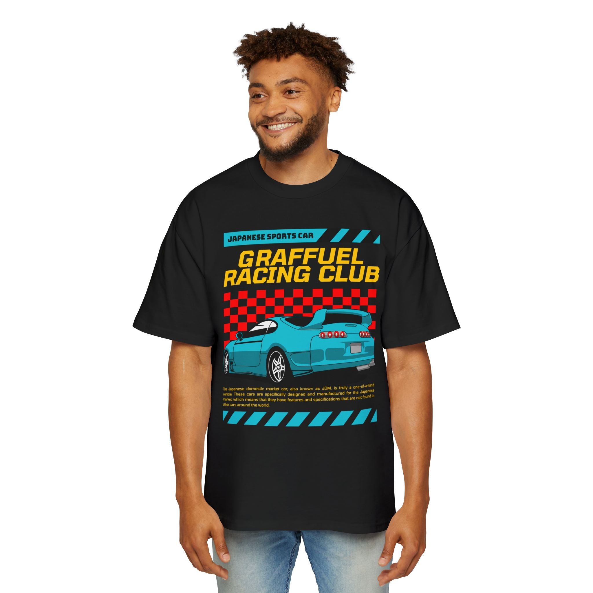 GRAFFUEL RACING CLUB Oversized Tee (Black)