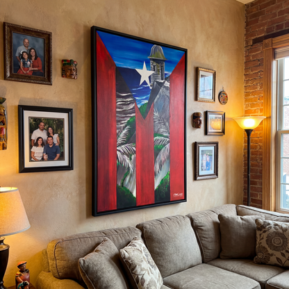 COMPRA AHORA | la obra de Edición Limitada: "LA GARITA DEL MORRO" - ¿Que te llevas? ARTE PREMIUM, en canvas de ALTA CALIDAD, ENMARCADA con ENVÍO GRATIS a tu puerta. ¡LISTA PARA TU ELE