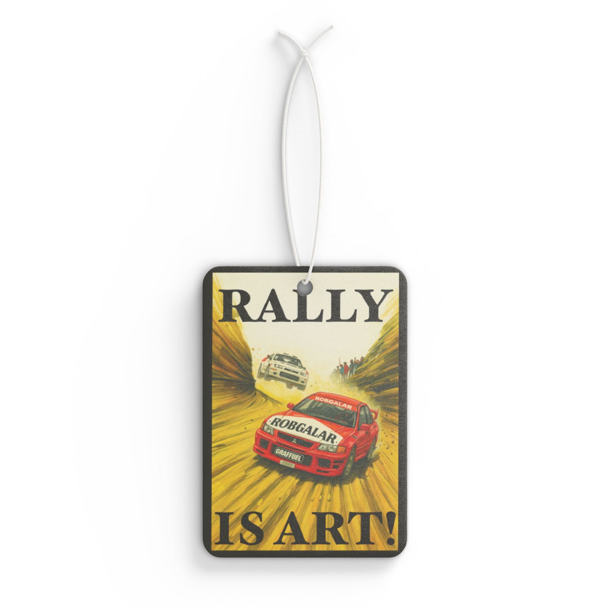 RALLY IS ART! Car Air Freshener