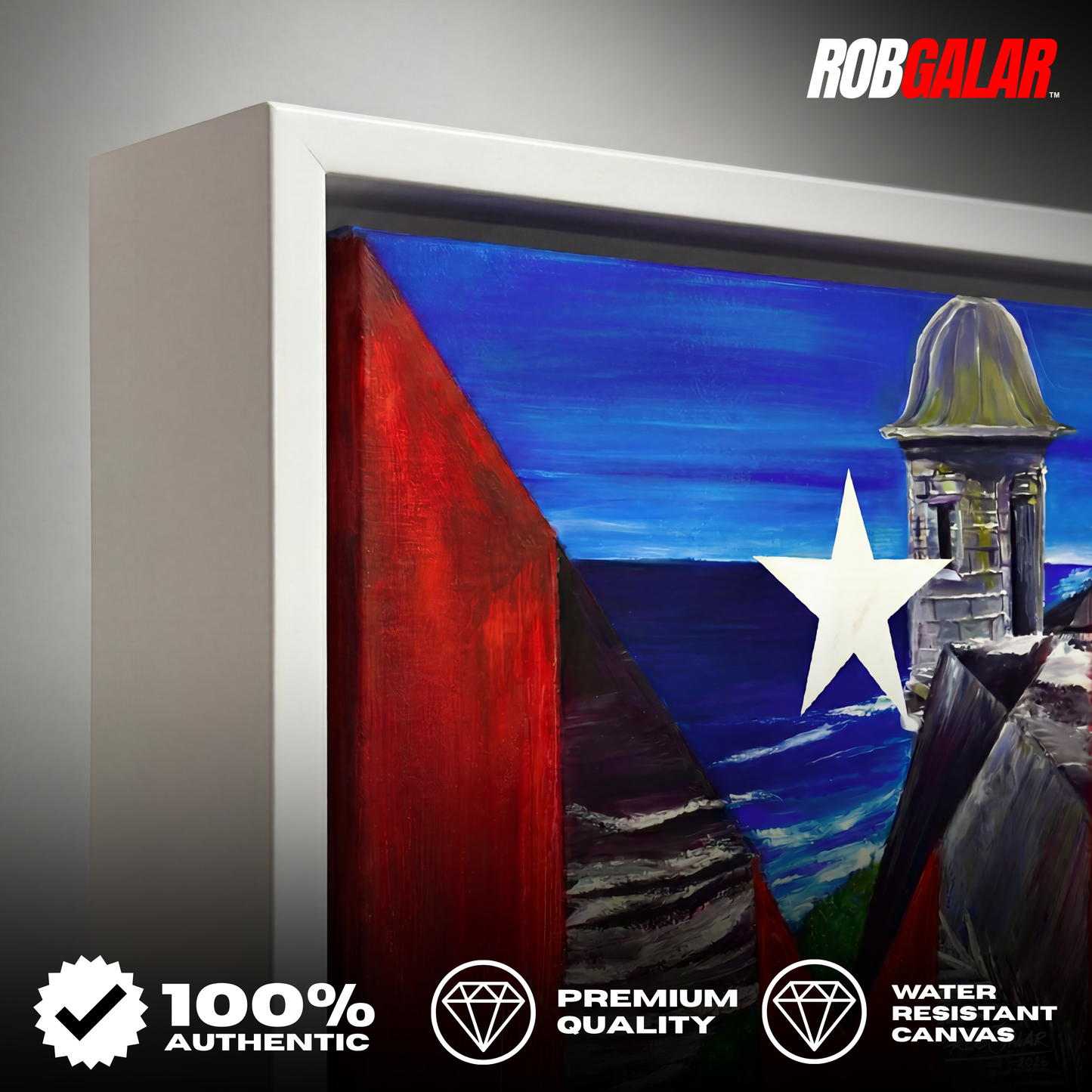 COMPRA AHORA | la obra de Edición Limitada: "LA GARITA DEL MORRO" - ¿Que te llevas? ARTE PREMIUM, en canvas de ALTA CALIDAD, ENMARCADA con ENVÍO GRATIS a tu puerta. ¡LISTA PARA TU ELE