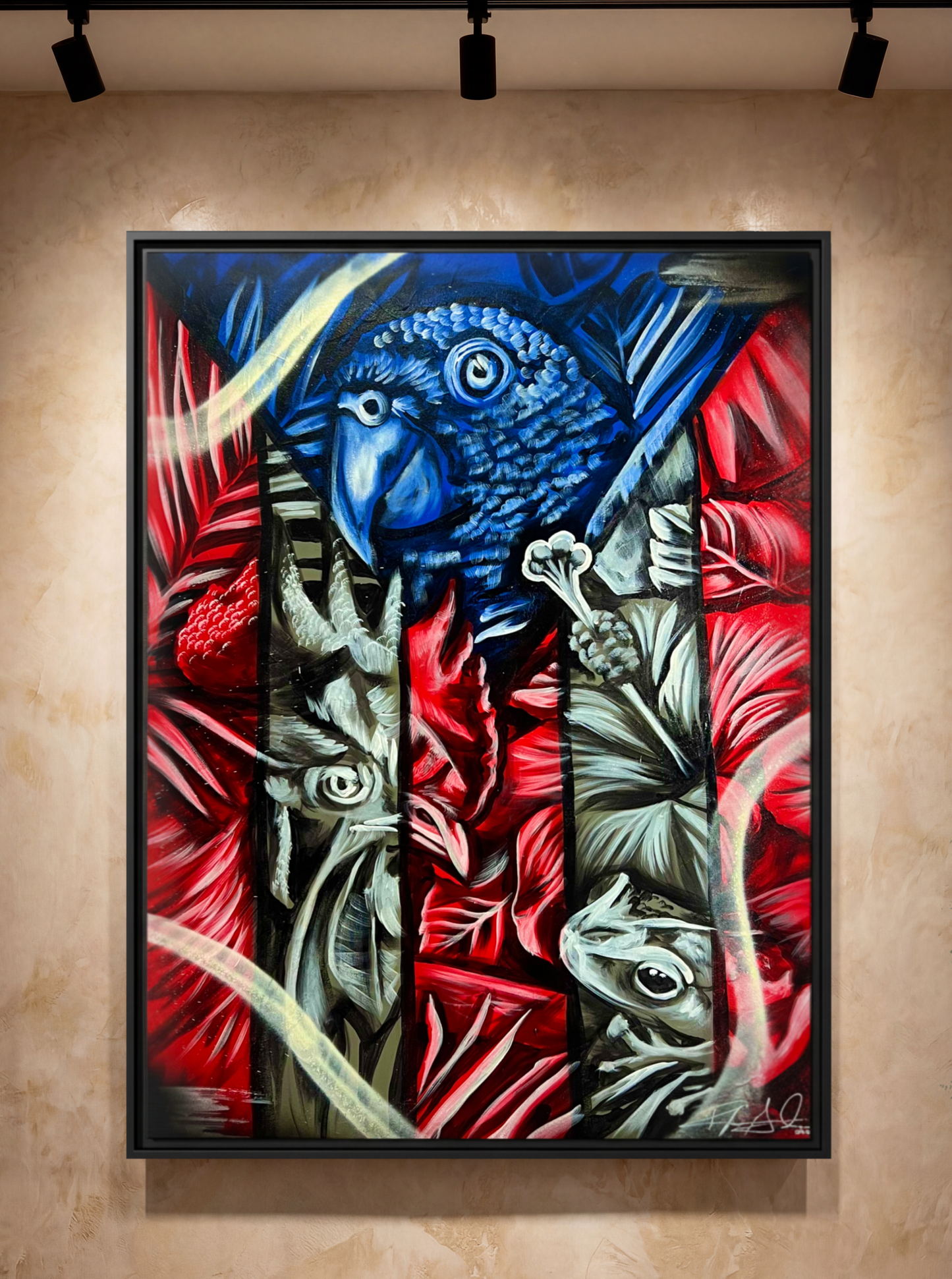 Completa tu orden en 3 pasos rápidos | Llévate la obra de arte de edición limitada - “MI NIDO X100PRE” hecha por pintor puertorriqueño, en canvas de ALTA CALIDAD, enmarcada PREMIUM y entrega GRATIS a tu ciudad (ANTES QUE ACABE EL TIEMPO)