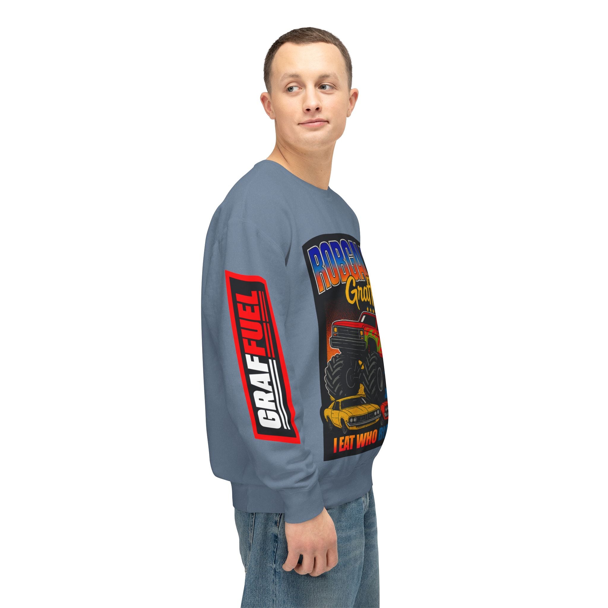 I EAT WHO BLOCKS ME Creneck Sweatshirt